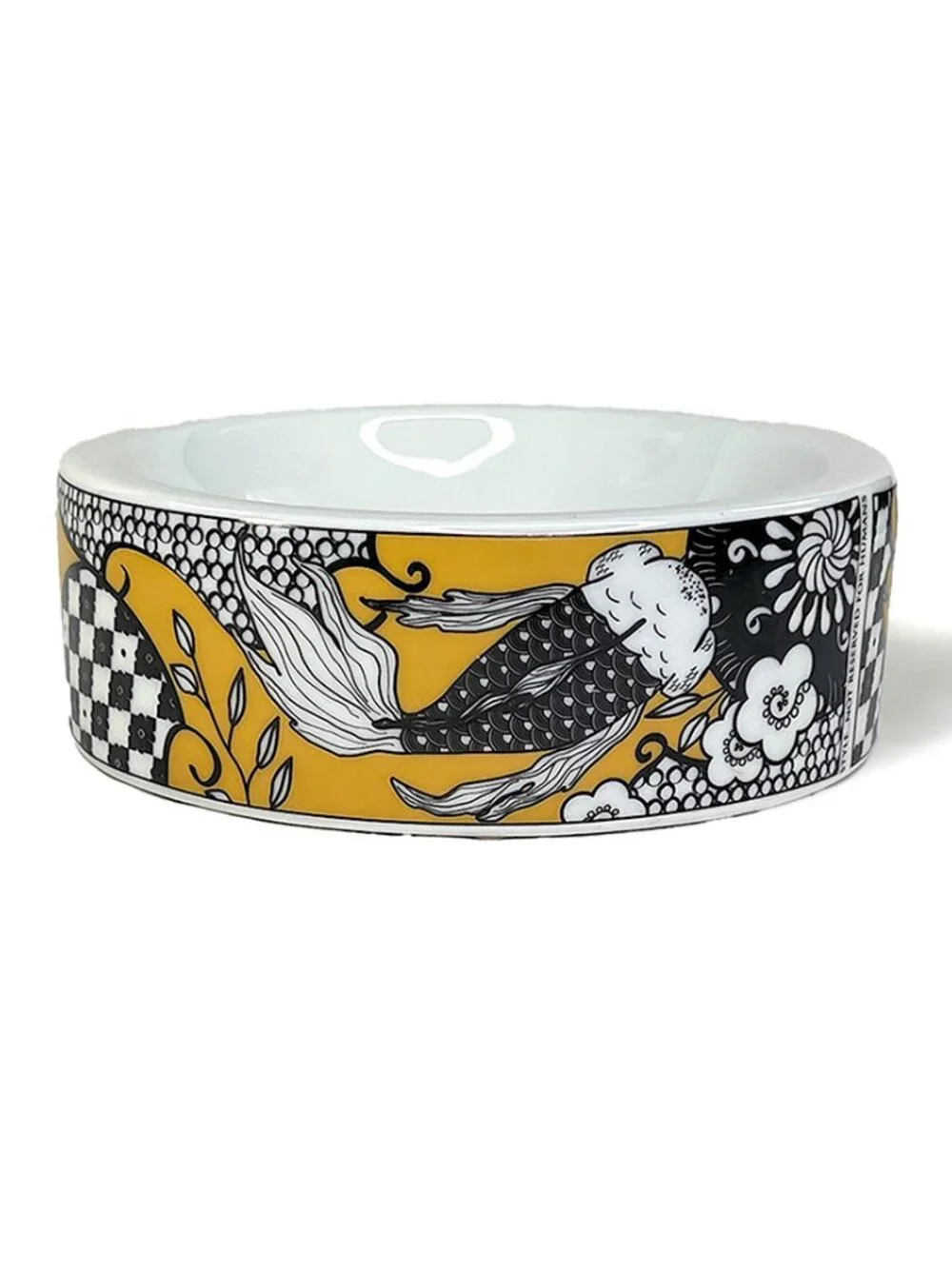 Ceramic Koi Dog Bowls - 3